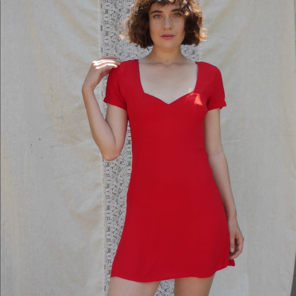 Friend Of Mine Red Dress
